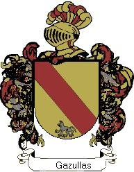 Escudo del apellido Gazullas