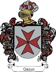 Escudo del apellido Gazuo