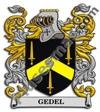 Escudo del apellido Gedel