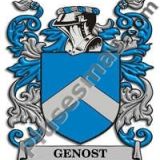 Escudo del apellido Genost