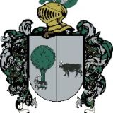 Escudo del apellido González de la laguna