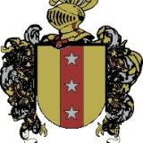 Escudo del apellido González de la puerta