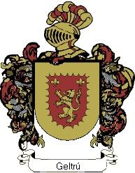 Escudo del apellido Geltrú