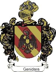 Escudo del apellido Genidara