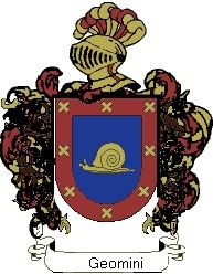 Escudo del apellido Geomini