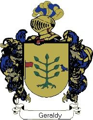 Escudo del apellido Geraldy