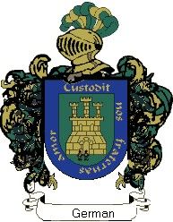 Escudo del apellido Germán