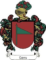 Escudo del apellido Gerru