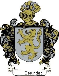 Escudo del apellido Gerúndez