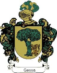 Escudo del apellido Gessa