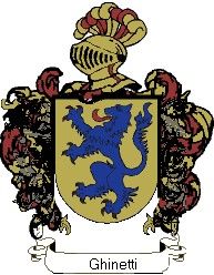 Escudo del apellido Ghinetti