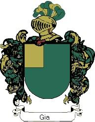 Escudo del apellido Gia