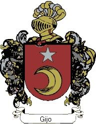 Escudo del apellido Gijo