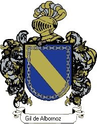 Escudo del apellido Gil de albornoz