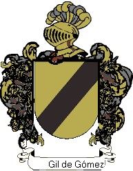 Escudo del apellido Gil de gómez