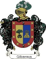 Escudo del apellido Gilbarrasa