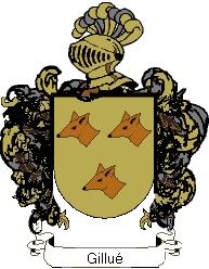 Escudo del apellido Gillué