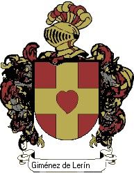 Escudo del apellido Giménez de lerín