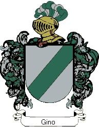 Escudo del apellido Gino