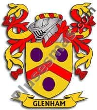 Escudo del apellido Glenham