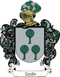 Escudo del apellido Godín