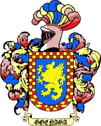 Escudo del apellido Goenaga (de plasencia)