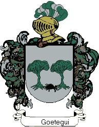 Escudo del apellido Goetegui