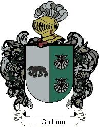 Escudo del apellido Goiburu