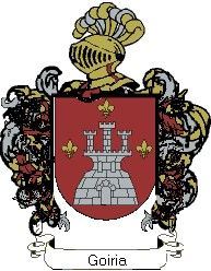 Escudo del apellido Goiria