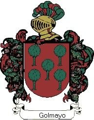 Escudo del apellido Golmayo