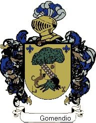 Escudo del apellido Gomendio