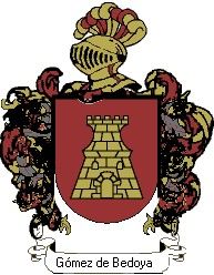 Escudo del apellido Gómez de bedoya