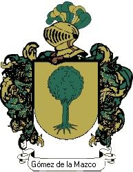 Escudo del apellido Gómez de la mazcorra