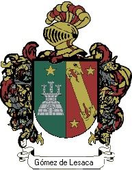 Escudo del apellido Gómez de lesaca