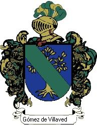 Escudo del apellido Gómez de villavedón