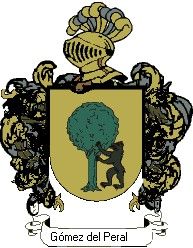 Escudo del apellido Gómez del peral