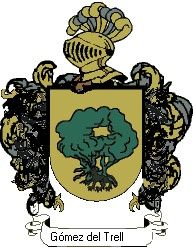 Escudo del apellido Gómez del trell