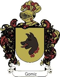 Escudo del apellido Gomiz