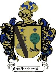 Escudo del apellido González de avilés