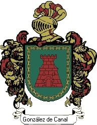 Escudo del apellido González de canales