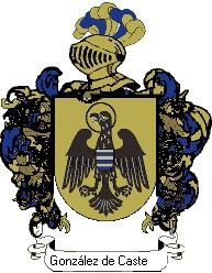 Escudo del apellido González de castejón