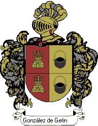 Escudo del apellido González de getino