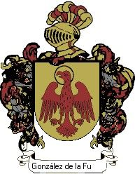 Escudo del apellido González de la fuente