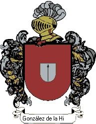 Escudo del apellido González de la higuera