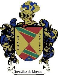 Escudo del apellido González de mendoza