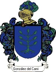 Escudo del apellido González del camino