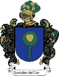 Escudo del apellido González del corral