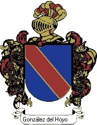 Escudo del apellido González del hoyo