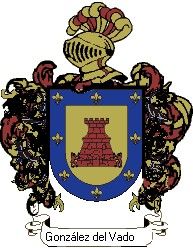 Escudo del apellido González del vado