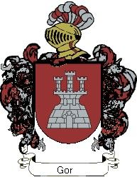 Escudo del apellido Gor